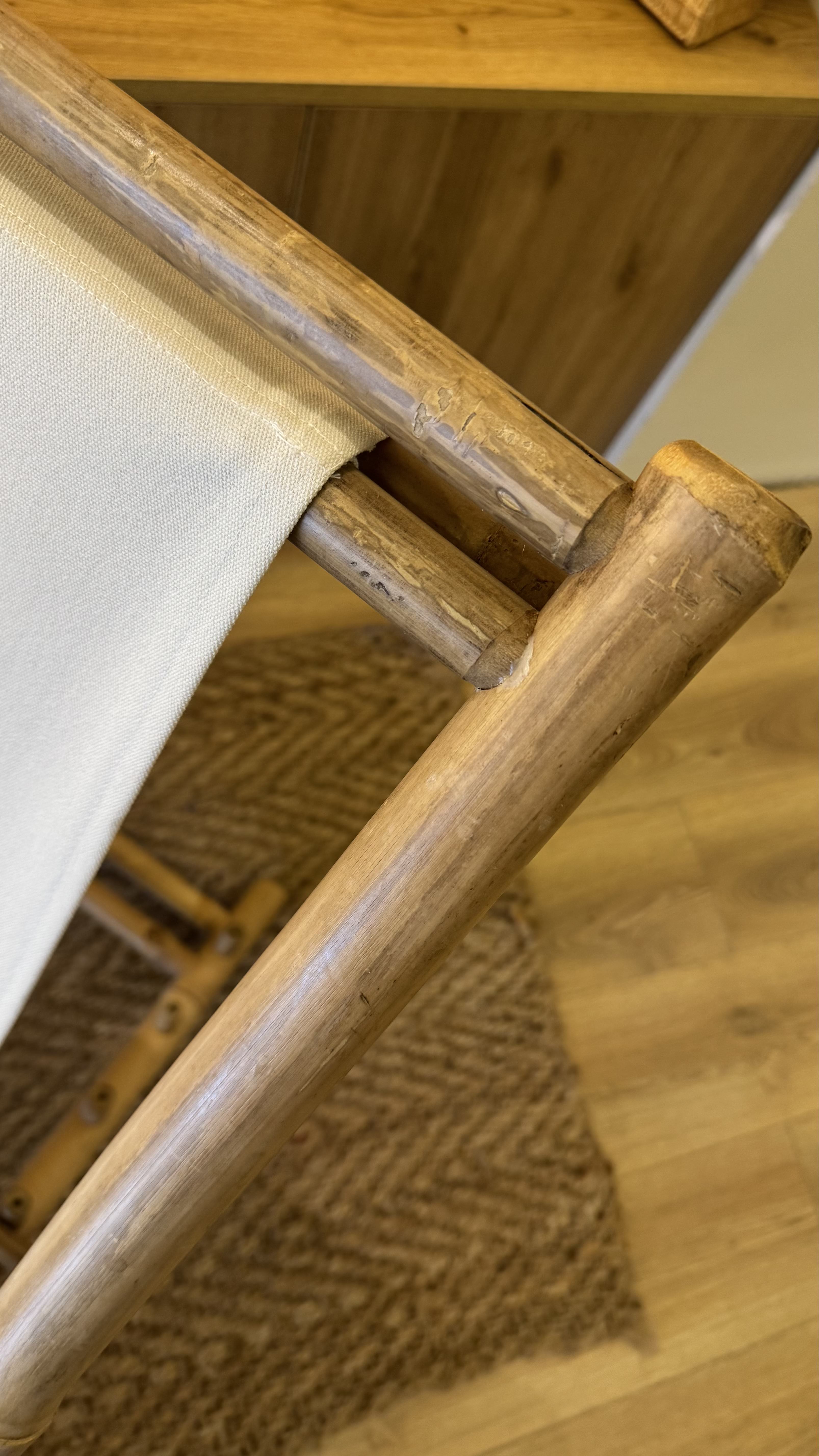 Bambu Katlanabilir ve Ayarlanabilir Şezlong