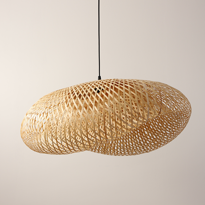 Nira Bambu Avize 80x55x25 cm