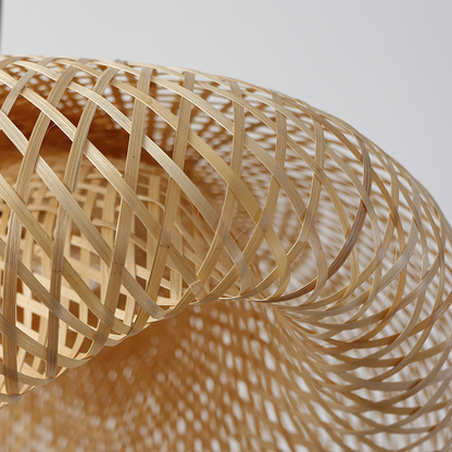 Nira Bambu Avize 80x55x25 cm