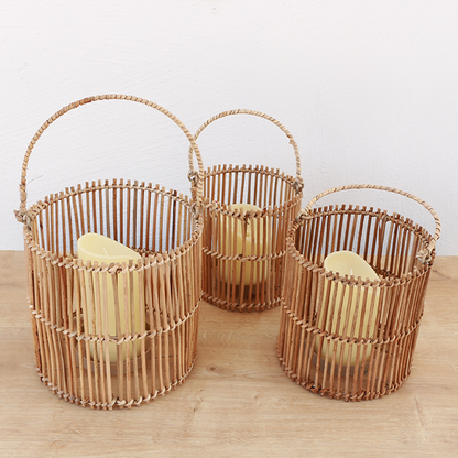 Lunara Rattan Mumluk Set